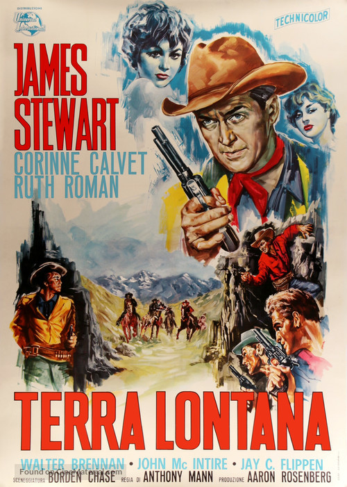 The Far Country - Italian Movie Poster