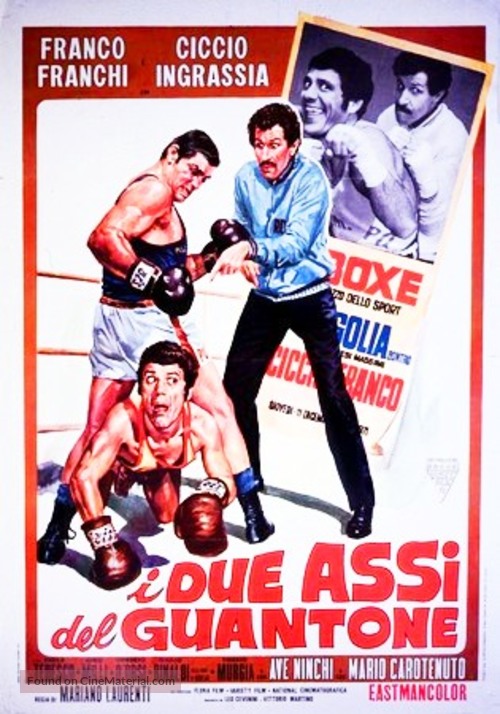 I due assi del guantone - Italian Movie Poster