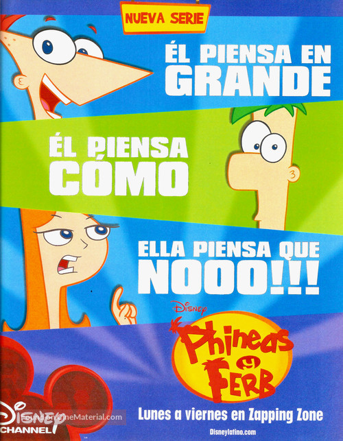 &quot;Phineas and Ferb&quot; - Argentinian poster