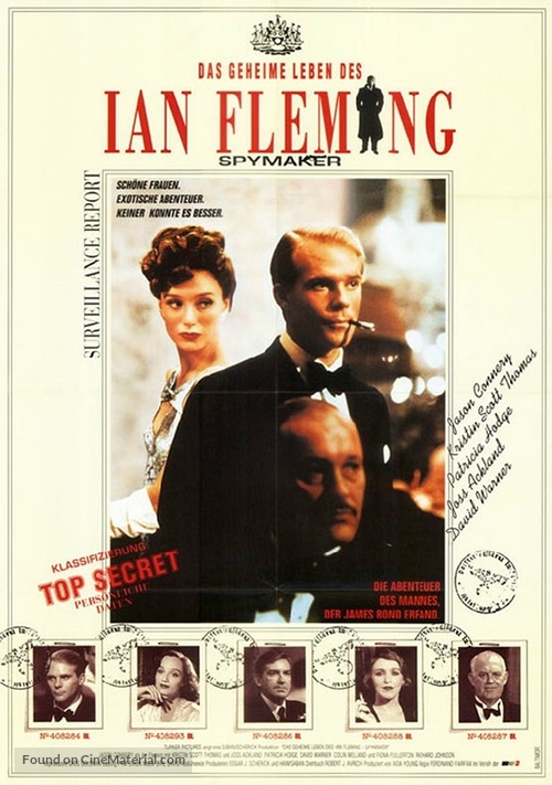 The Secret Life of Ian Fleming - German Movie Poster