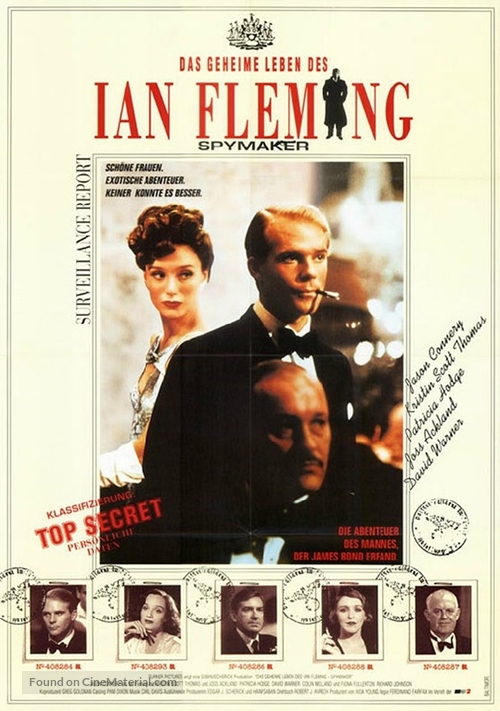 The Secret Life of Ian Fleming - German Movie Poster