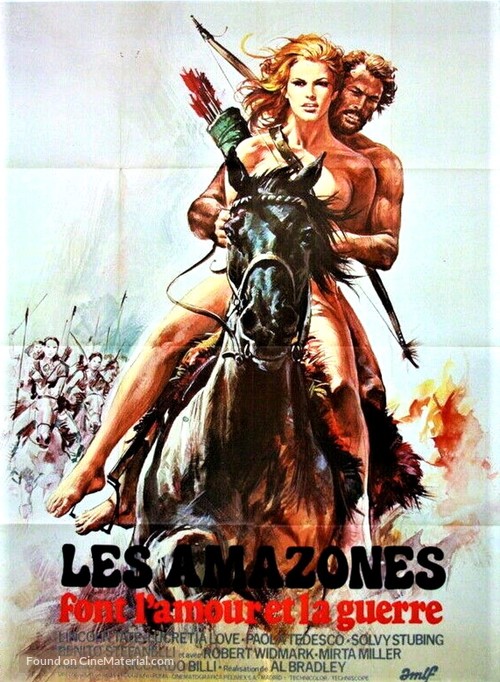 Le amazzoni - donne d&#039;amore e di guerra - French Movie Poster