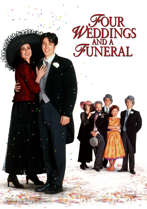 Four Weddings and a Funeral - Movie Cover