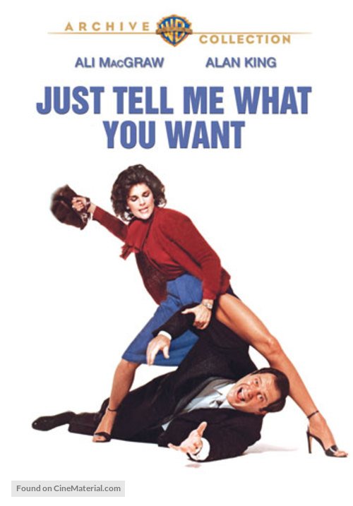 Just Tell Me What You Want - Movie Cover