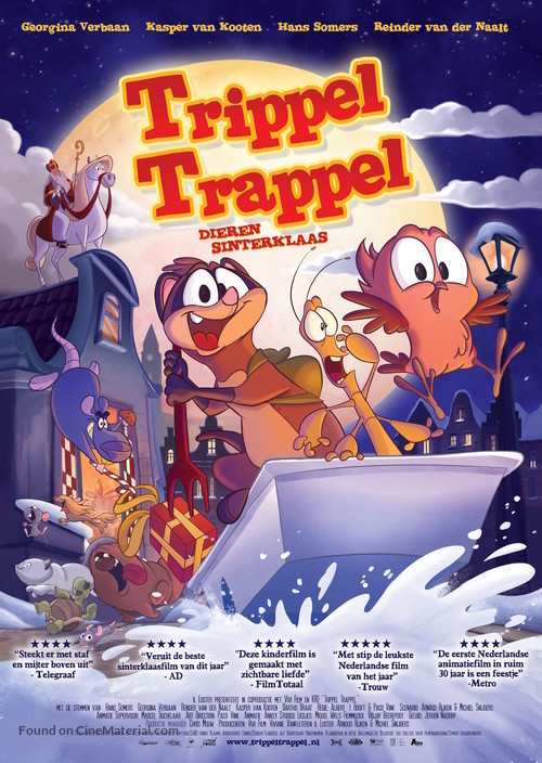 Trippel Trappel Dierensinterklaas - Dutch Movie Poster