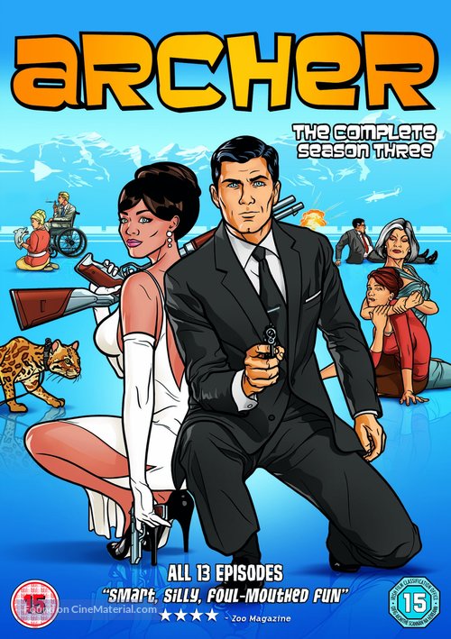 &quot;Archer&quot; - British DVD movie cover