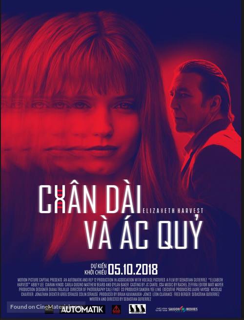Elizabeth Harvest - Vietnamese Movie Poster
