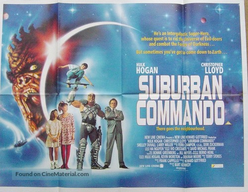Suburban Commando - British Movie Poster