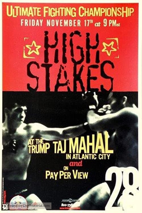 UFC 28: High Stakes - Movie Poster