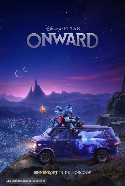 Onward - Dutch Movie Poster