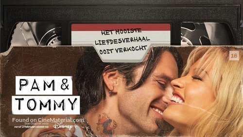 Pam &amp; Tommy - Dutch Movie Poster