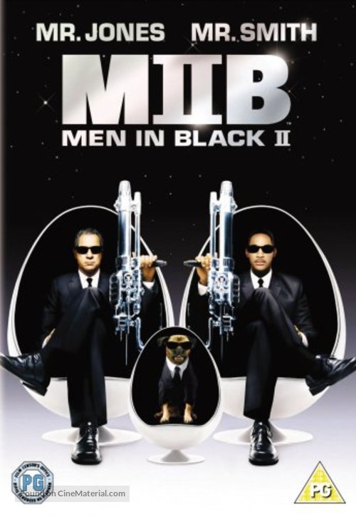 Men in Black II - British DVD movie cover