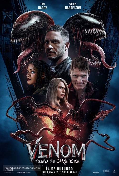 Venom: Let There Be Carnage - Brazilian Movie Poster