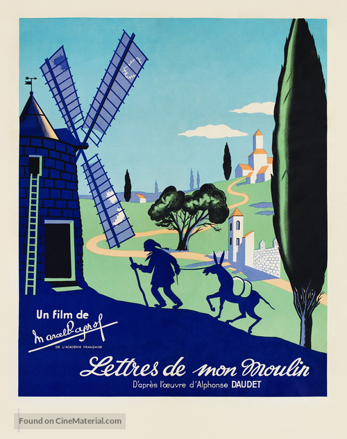 Les lettres de mon moulin - French Movie Poster