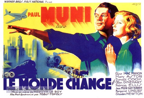 The World Changes - French Movie Poster