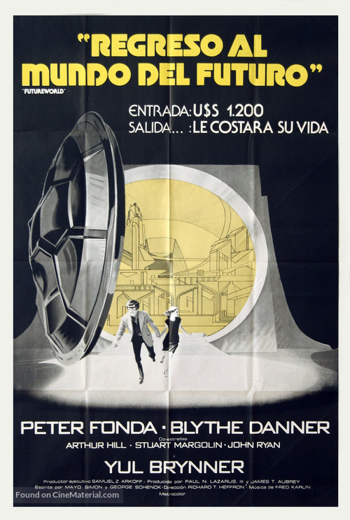 Futureworld - Spanish Movie Poster