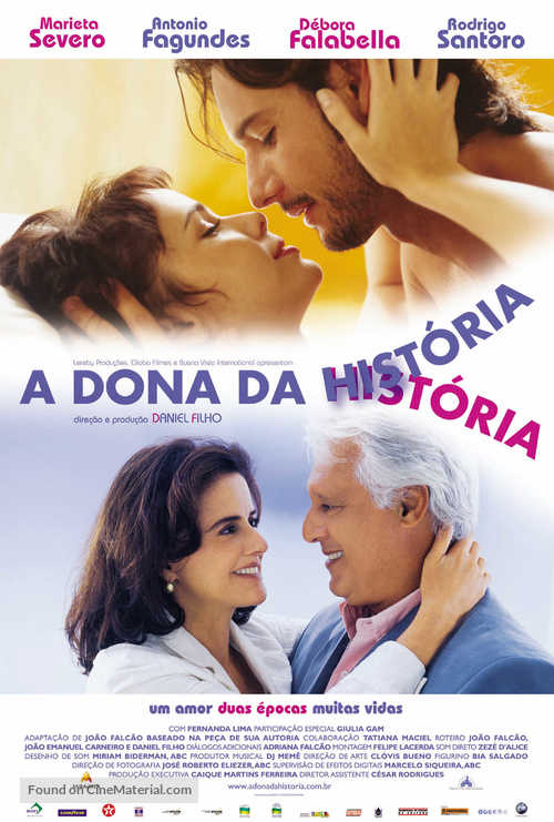 A Dona da Hist&oacute;ria - Brazilian poster