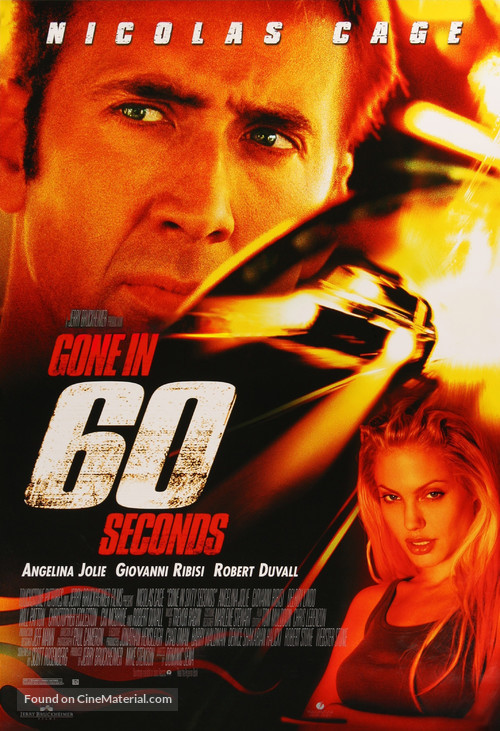 Gone In 60 Seconds - Movie Poster