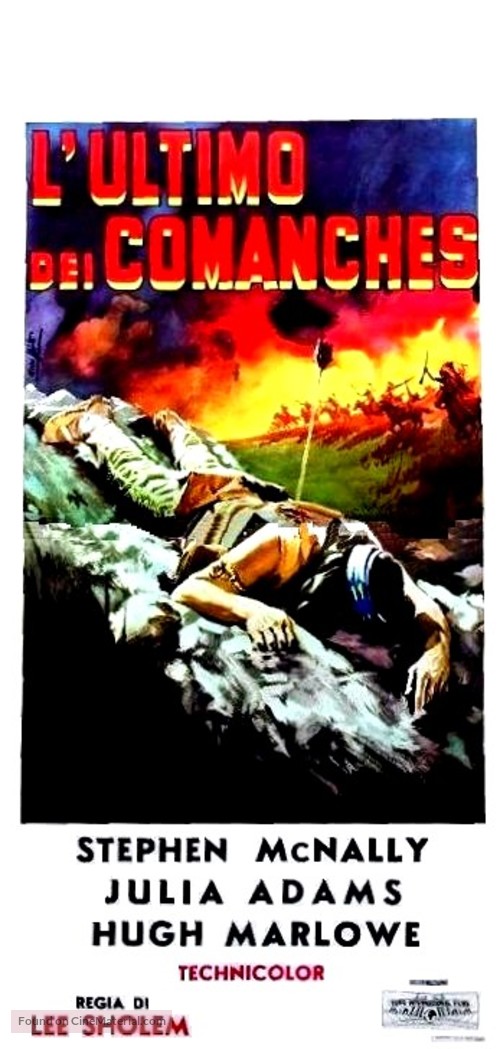 The Stand at Apache River - Italian Movie Poster