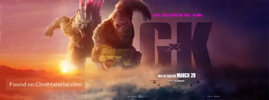 Godzilla x Kong: The New Empire - Movie Poster