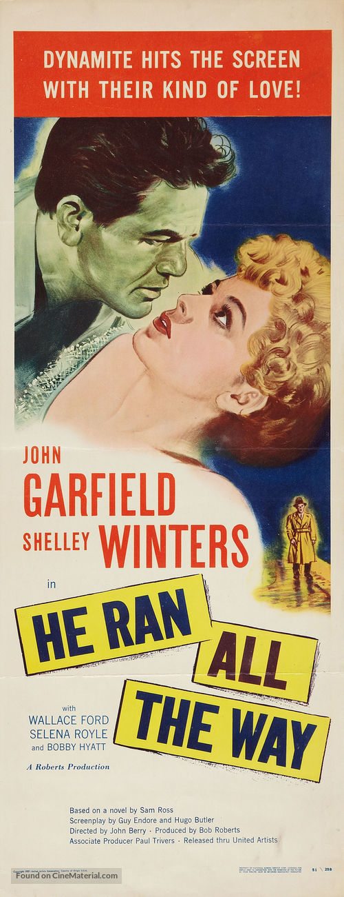 He Ran All the Way - Movie Poster