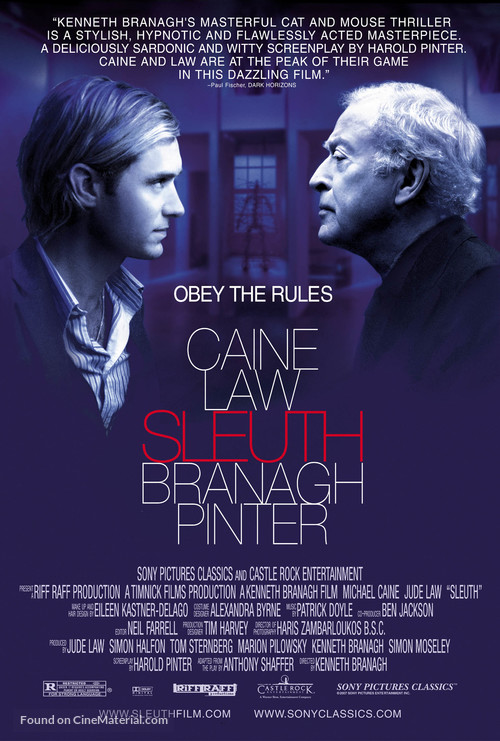 Sleuth - Movie Poster