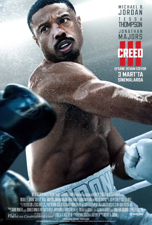 Creed III - Turkish Movie Poster