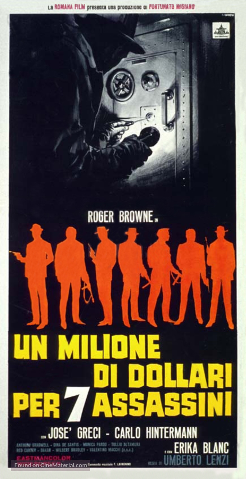 Un milione di dollari per sette assassini - Italian Movie Poster
