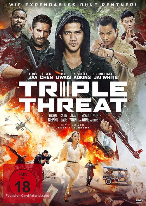 Triple Threat - German Movie Cover