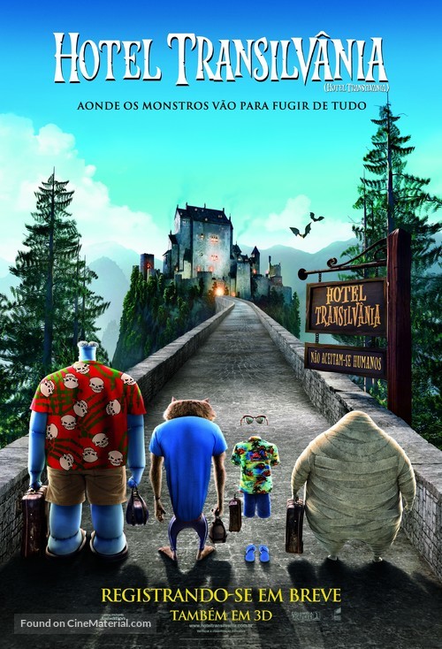 Hotel Transylvania - Brazilian Movie Poster