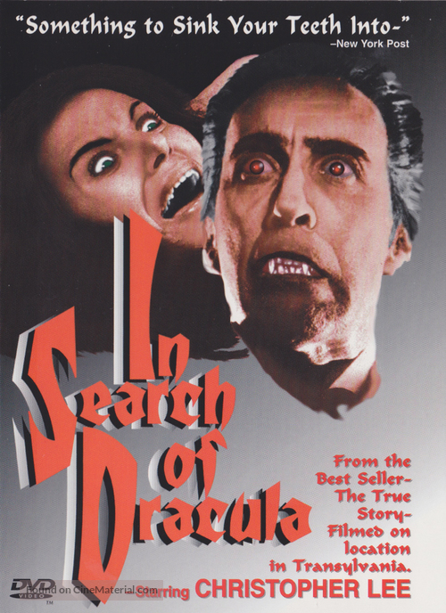 Vem var Dracula? - DVD movie cover