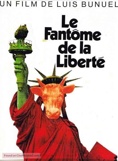 La fant&ocirc;me de la libert&eacute; - French Movie Poster