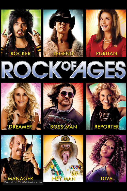 Rock of Ages - DVD movie cover