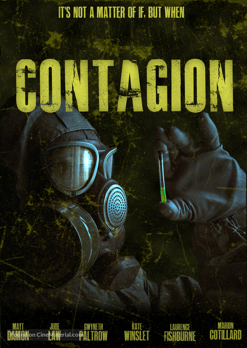 Contagion - DVD movie cover