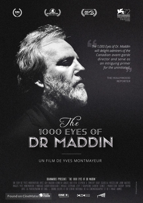 The 1000 Eyes of Dr Maddin - French Movie Poster