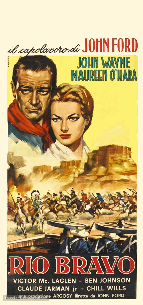 Rio Grande - Italian Movie Poster