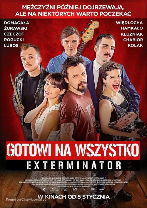 Gotowi na wszystko. Exterminator - Polish Movie Poster