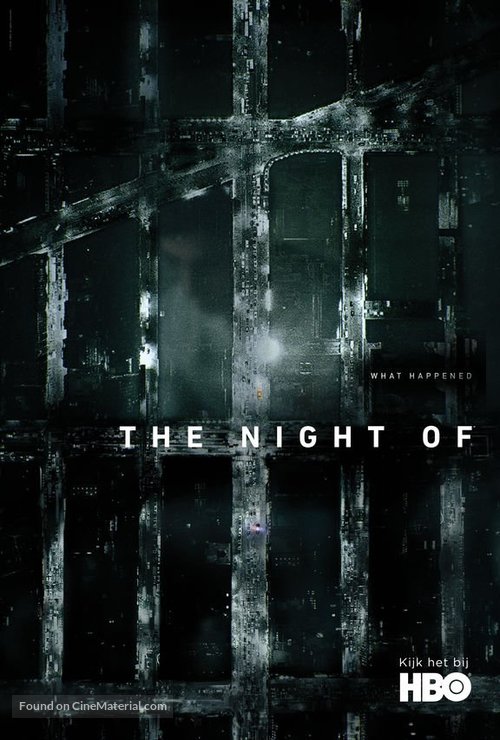 &quot;The Night Of&quot; - Dutch Movie Poster