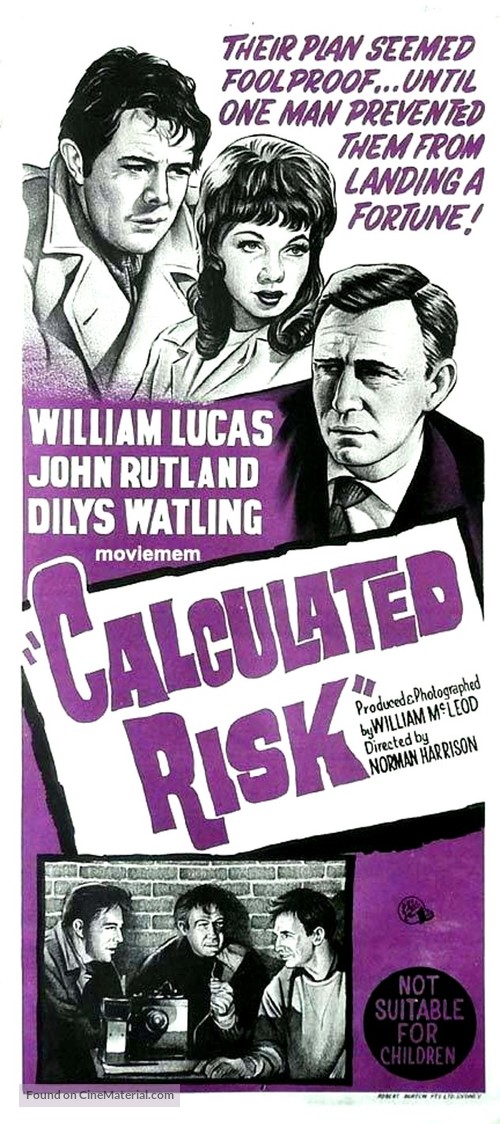 Calculated Risk - Australian Movie Poster