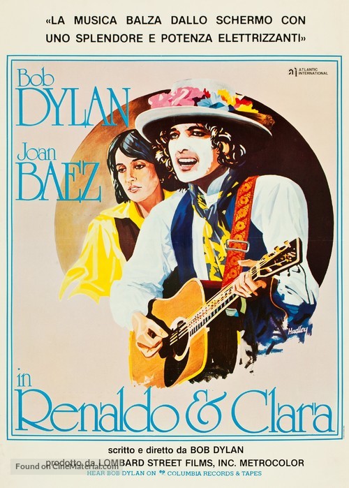 Renaldo and Clara - Italian Movie Poster