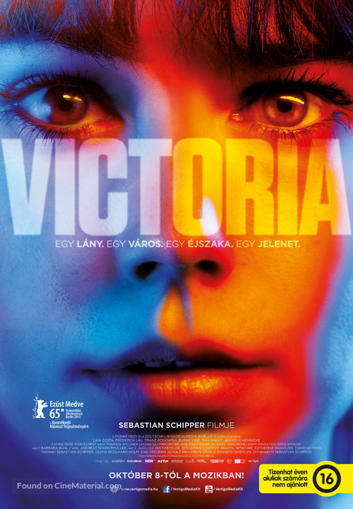 Victoria - Hungarian Movie Poster