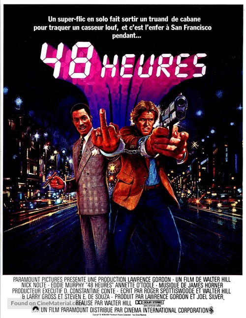 48 Hours - French Movie Poster