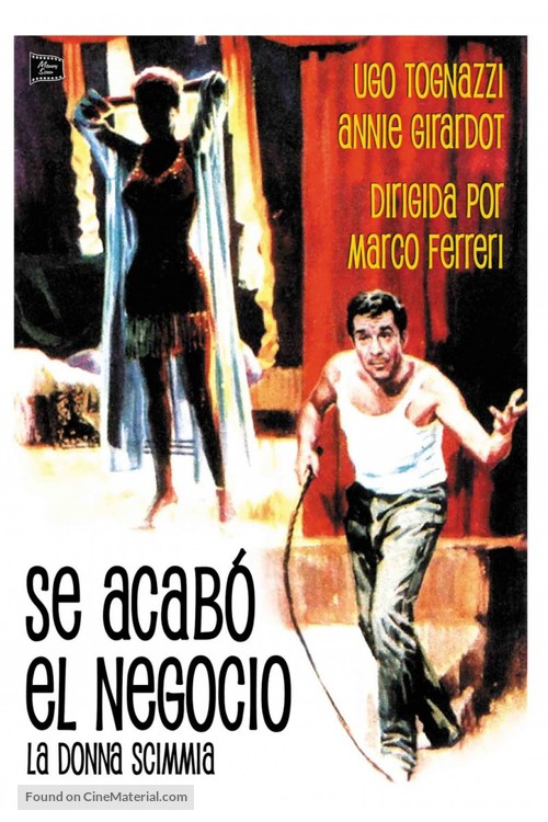La donna scimmia - Spanish DVD movie cover
