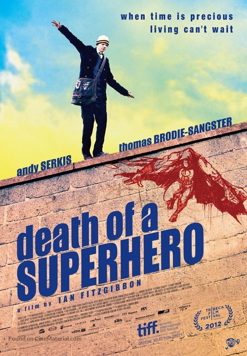 Death of a Superhero - Swiss Movie Poster