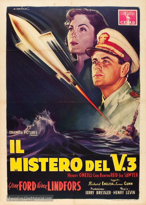The Flying Missile - Italian Movie Poster