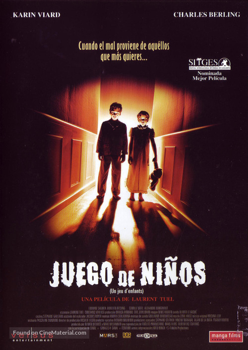 Un jeu d&#039;enfants - Spanish Movie Cover