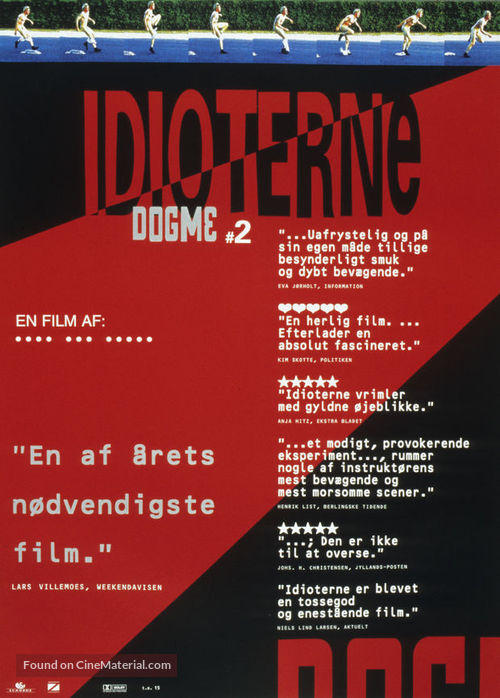 Idioterne - Danish Movie Poster
