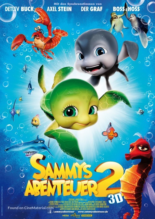 Sammy&#039;s avonturen 2 - German Movie Poster