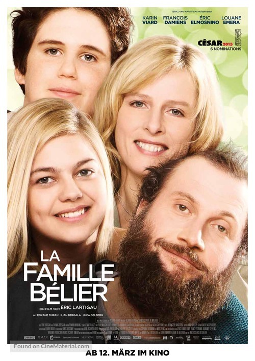 La famille B&eacute;lier - Swiss Movie Poster