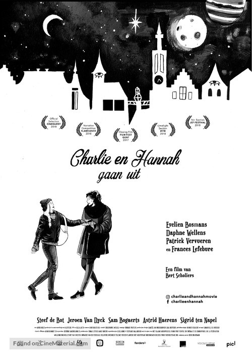 Charlie en Hannah gaan uit - Belgian Movie Poster